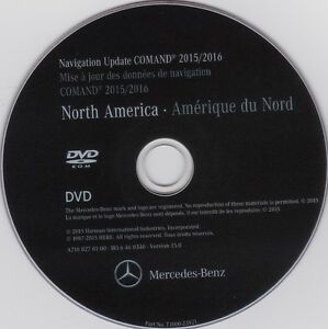 mercedes benz comand navigation dvd